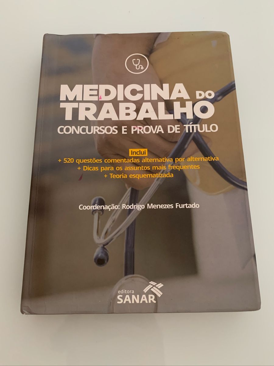 Medicina do Trabalho Concursos e Prova de Título | Livro Usado 46812274