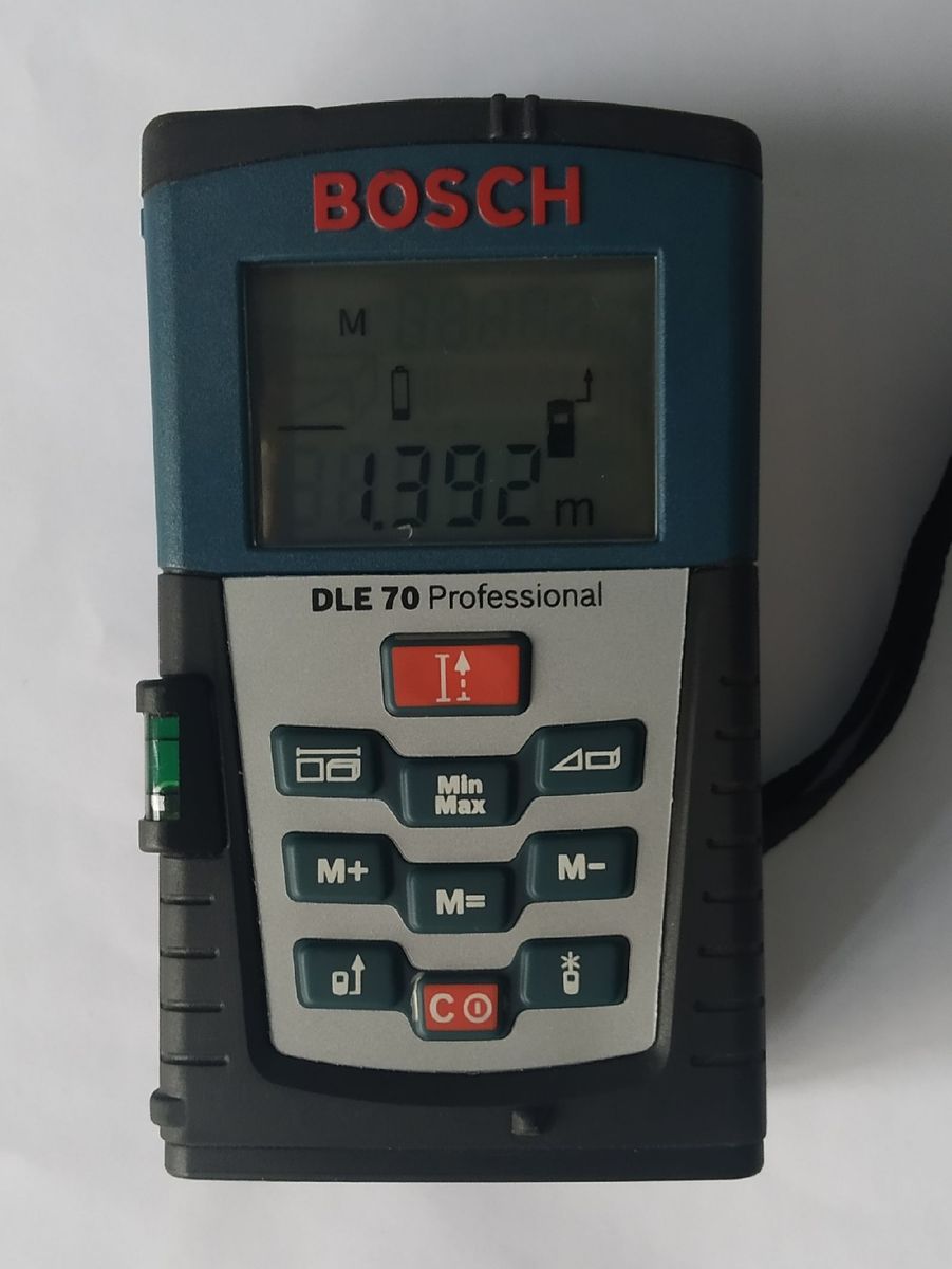 Medidor de Distância a Laser Bosch Dle70 | Cacareco Usado 48347378 | enjoei