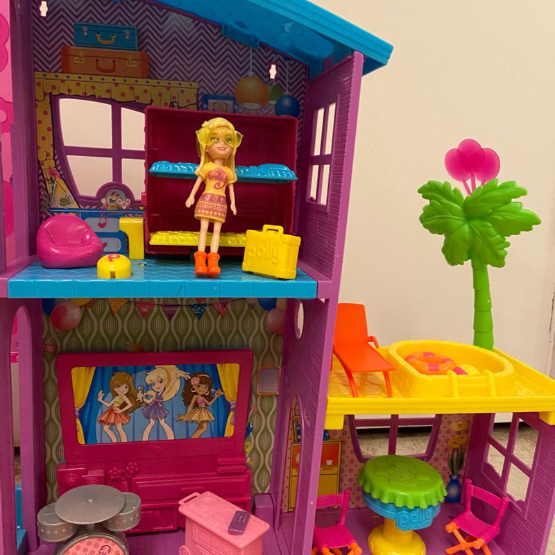 Polly Pocket Mega Casa de Surpresas - Mattel