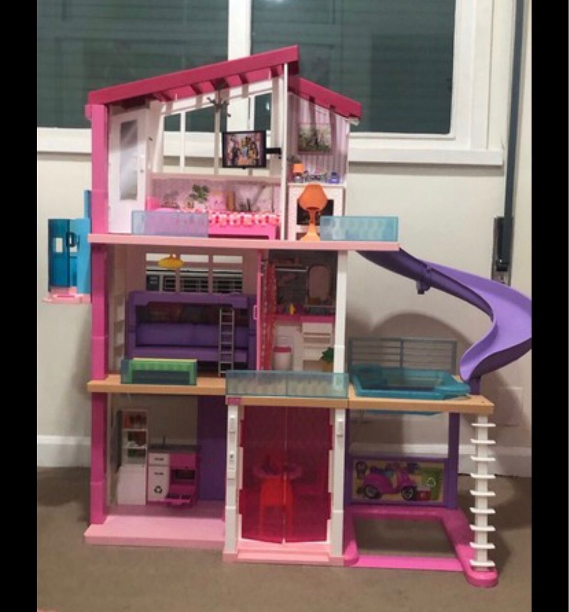 Mega Casa Dos Sonhos Da Barbie Brinquedo Barbie Usado Enjoei