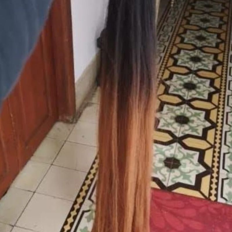 Mega Hair Na Tela Humanizado Ombre Morena Iluminada 90cm 130g, Produto p/  Cabelos Feminino Phoenix-Hair Nunca Usado 70443347
