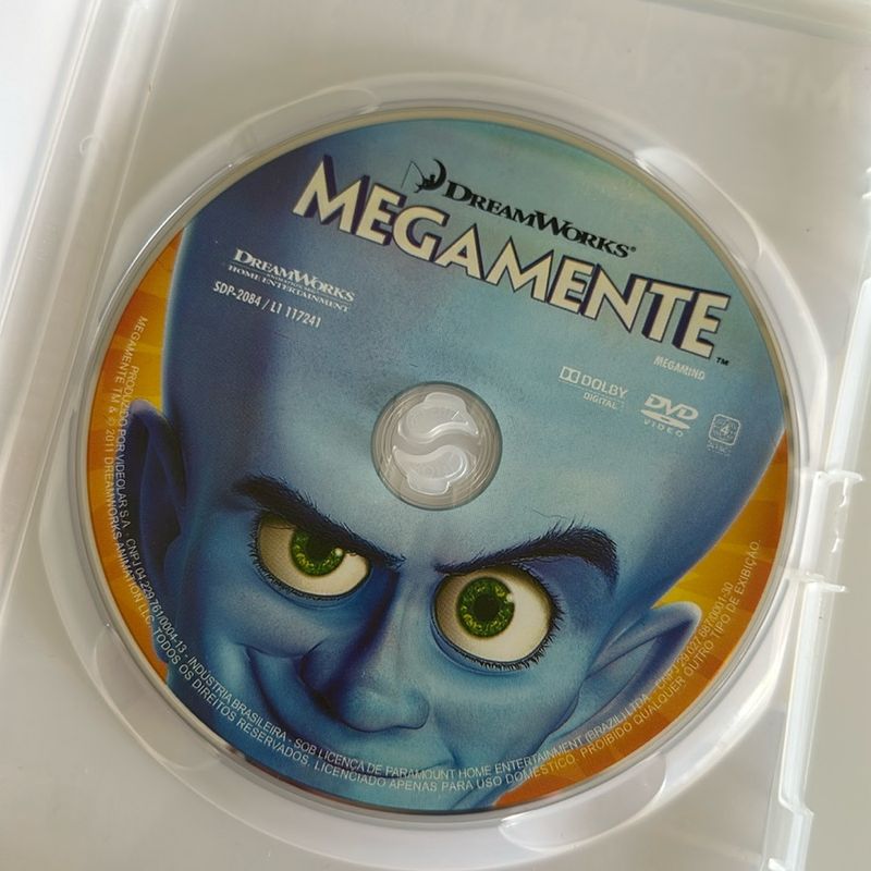 Dvd Megamente Dreamworks