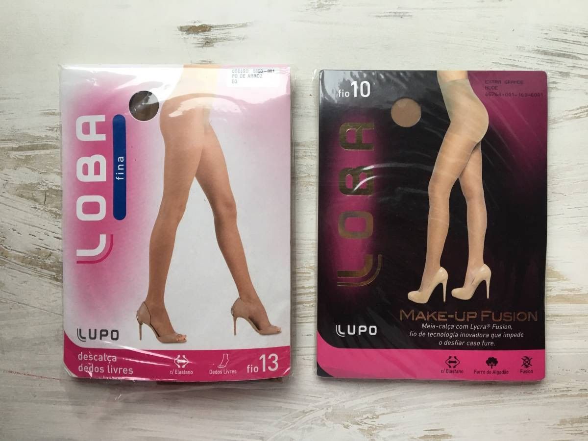 meia calça lupo make up fusion