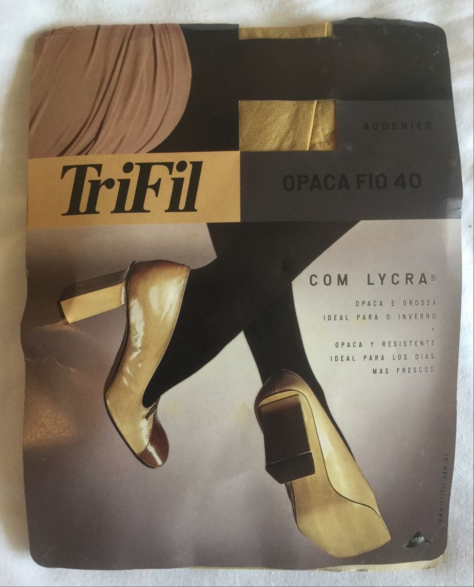 meia calça trifil com lycra