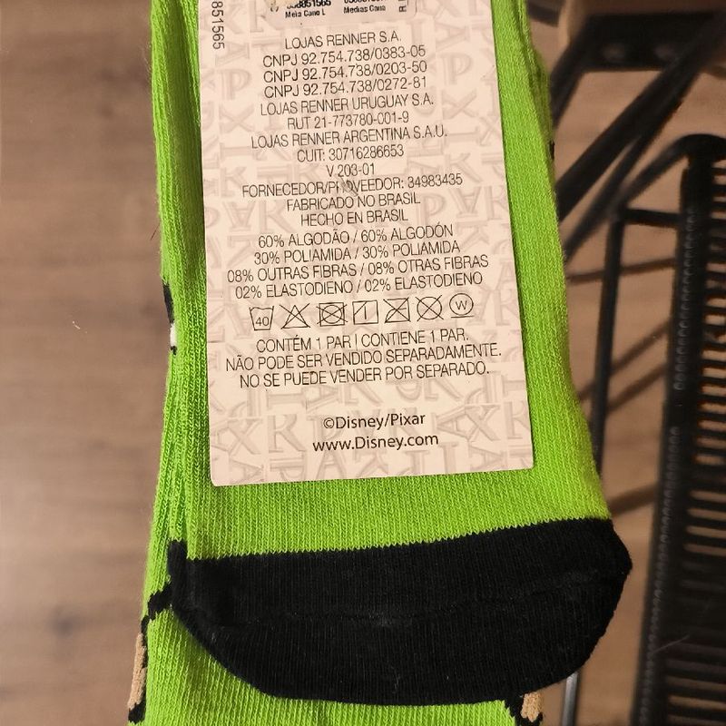 Lojas Renner TÃªnis Meia Renner Kit 05 Pares De Meias Infantis
