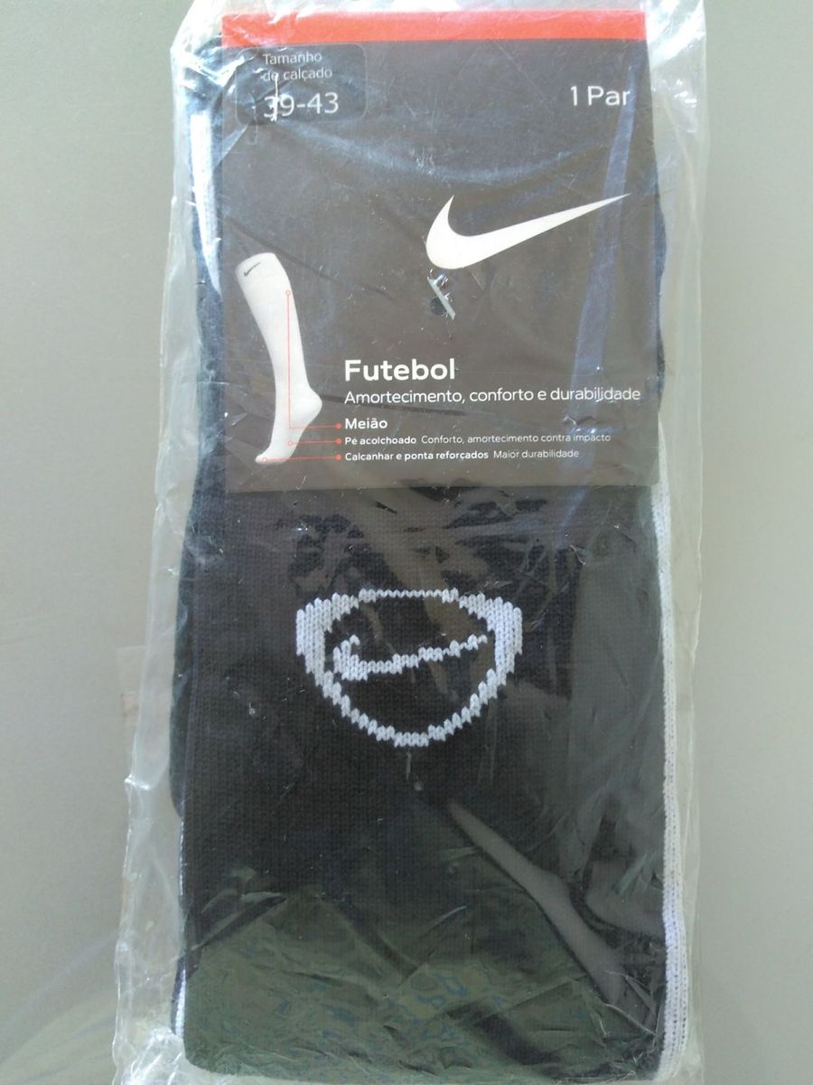 meião nike preto