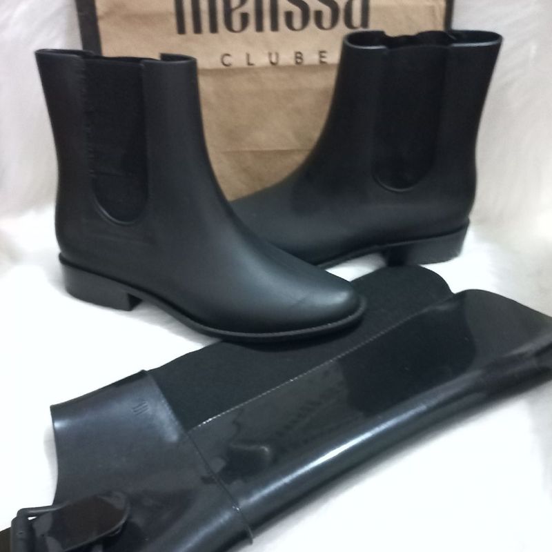 Bota melissa best sale cano curto 2019