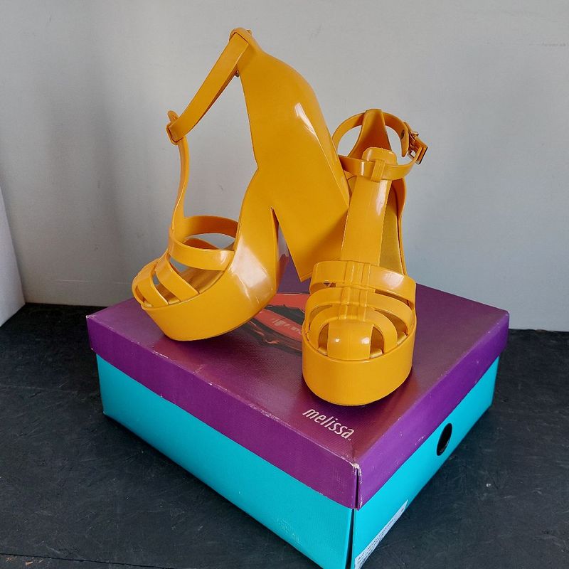 Melissa Amarela Sandália Feminina Melissa Usado 90580313 enjoei - Main Image