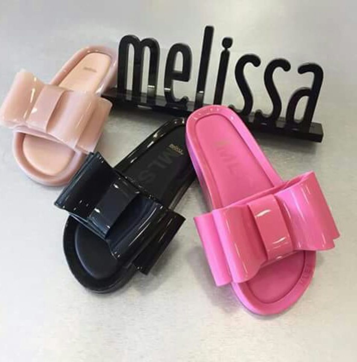 melissa bow slide
