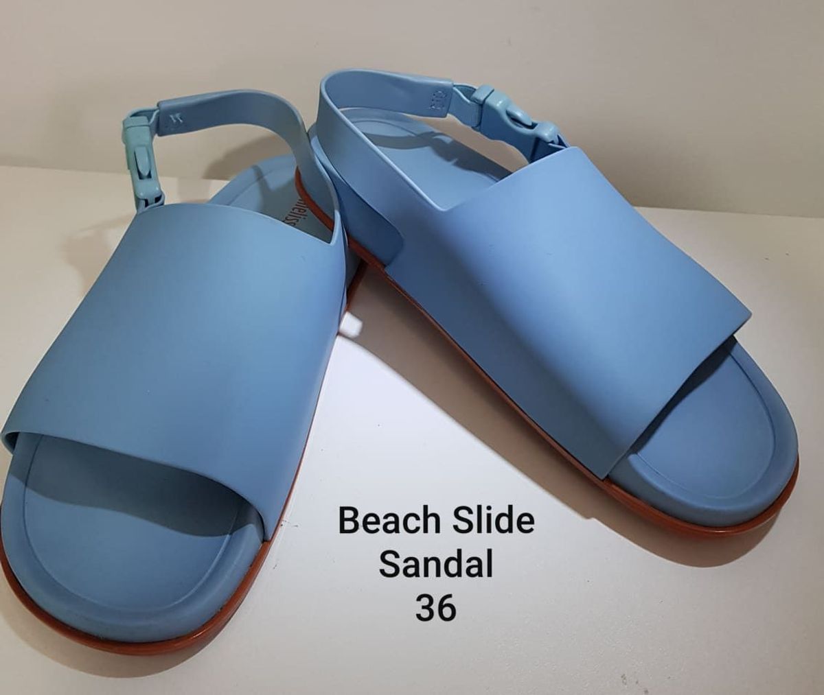 sandalia beach slide melissa