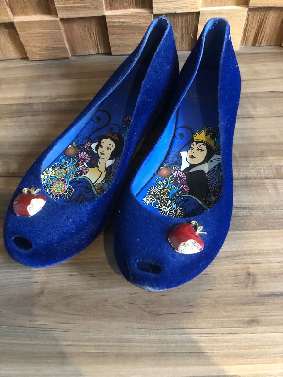 sandalia melissa branca de neve