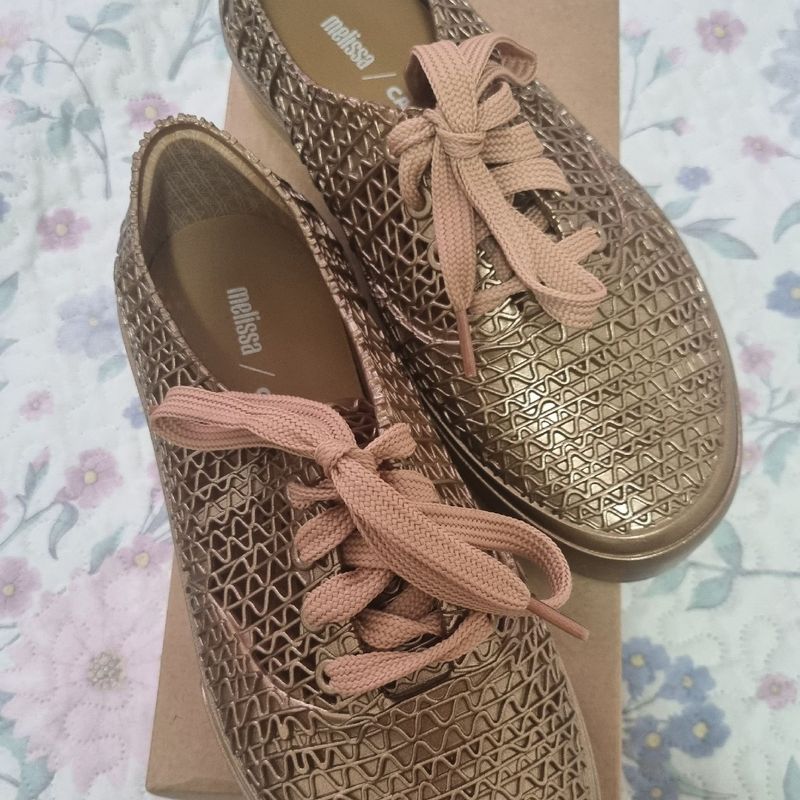 Melissa Campana Papel Sneaker Melissa Nunca Usado 81434280 enjoei