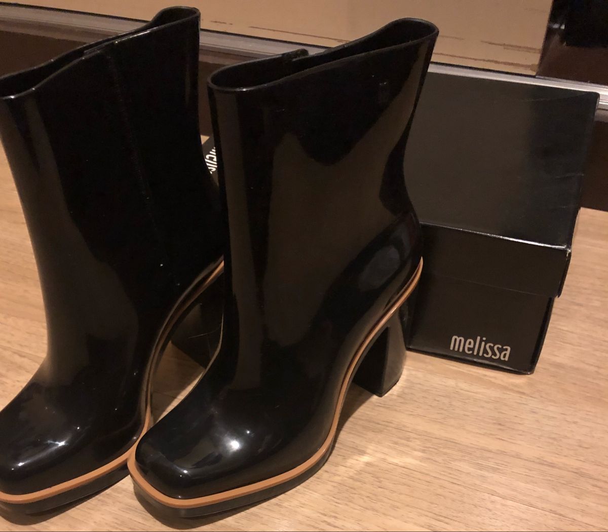 Melissa Classic Boot Preta | Bota Feminina Melissa Nunca Usado 39766905 ...