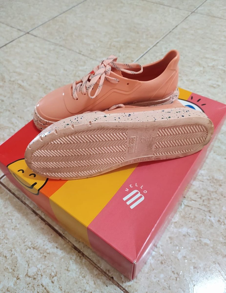Melissa Classic Sneaker Exclusivo | Sapato Feminino Melissa Usado ...