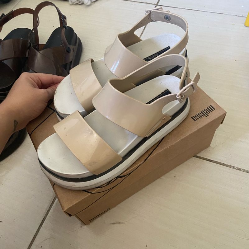 Melissa Cosmic Sandal Ii Sandalia Feminina Melissa Usado 96015276 enjoei