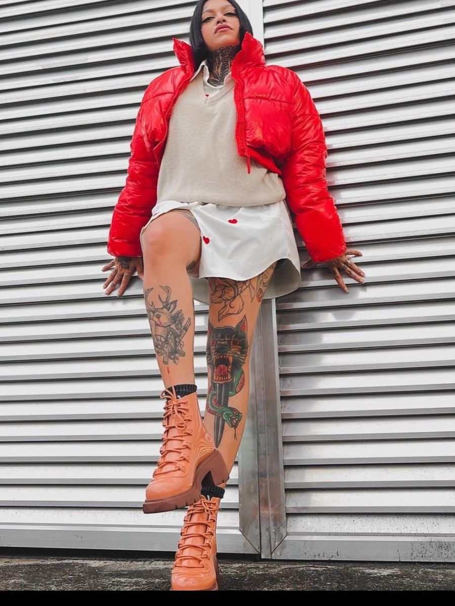 Bota melissa hot sale caramelo