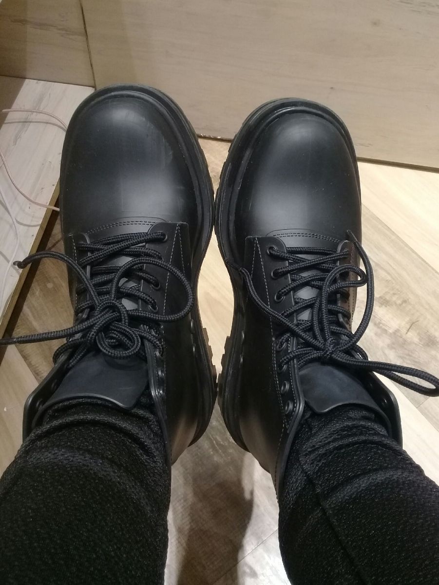 bota coturno feminina melissa