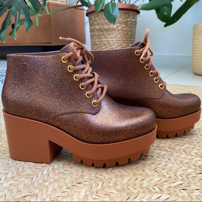 Bota store melissa glitter