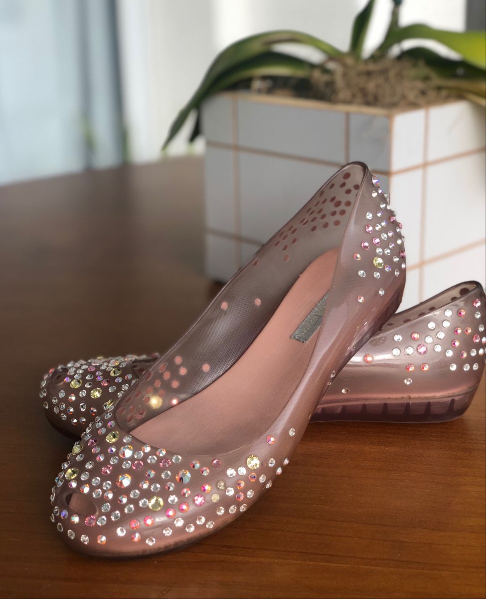 sapatilha swarovski