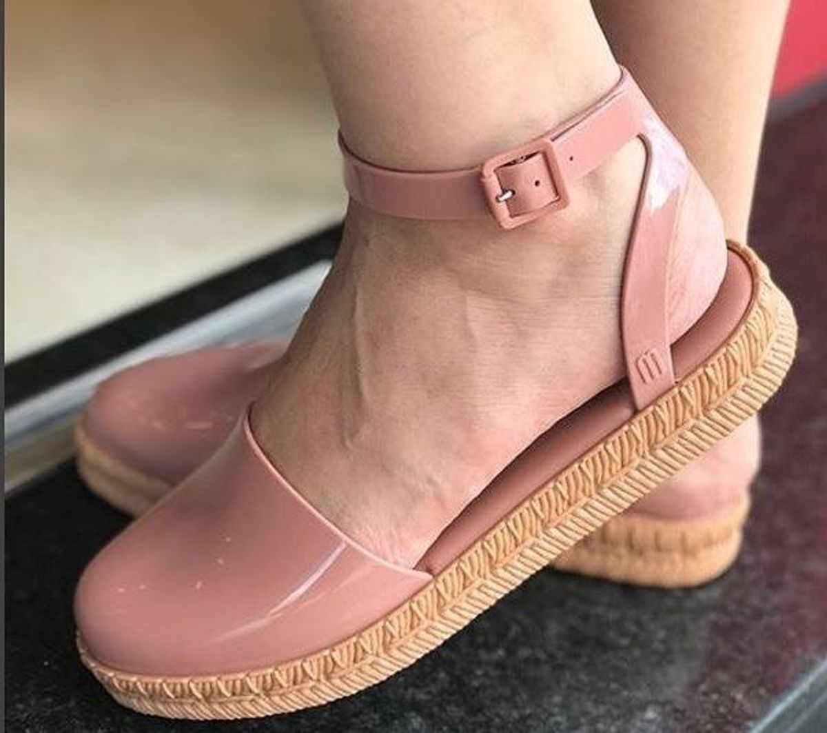 Sandalia hot sale melissa espadrille