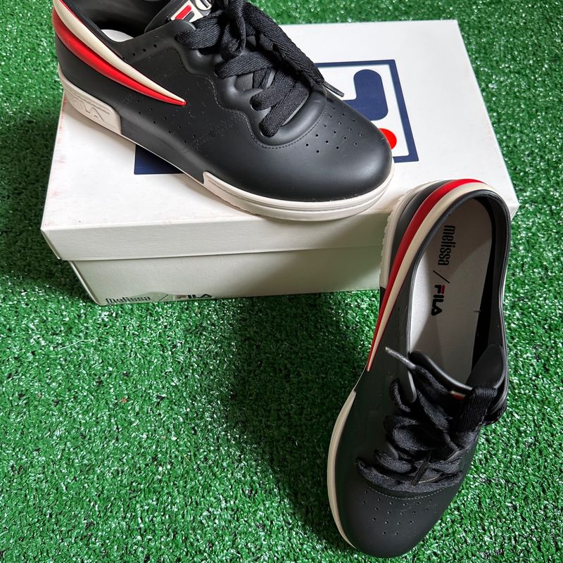 Tenis melissa best sale fila preto