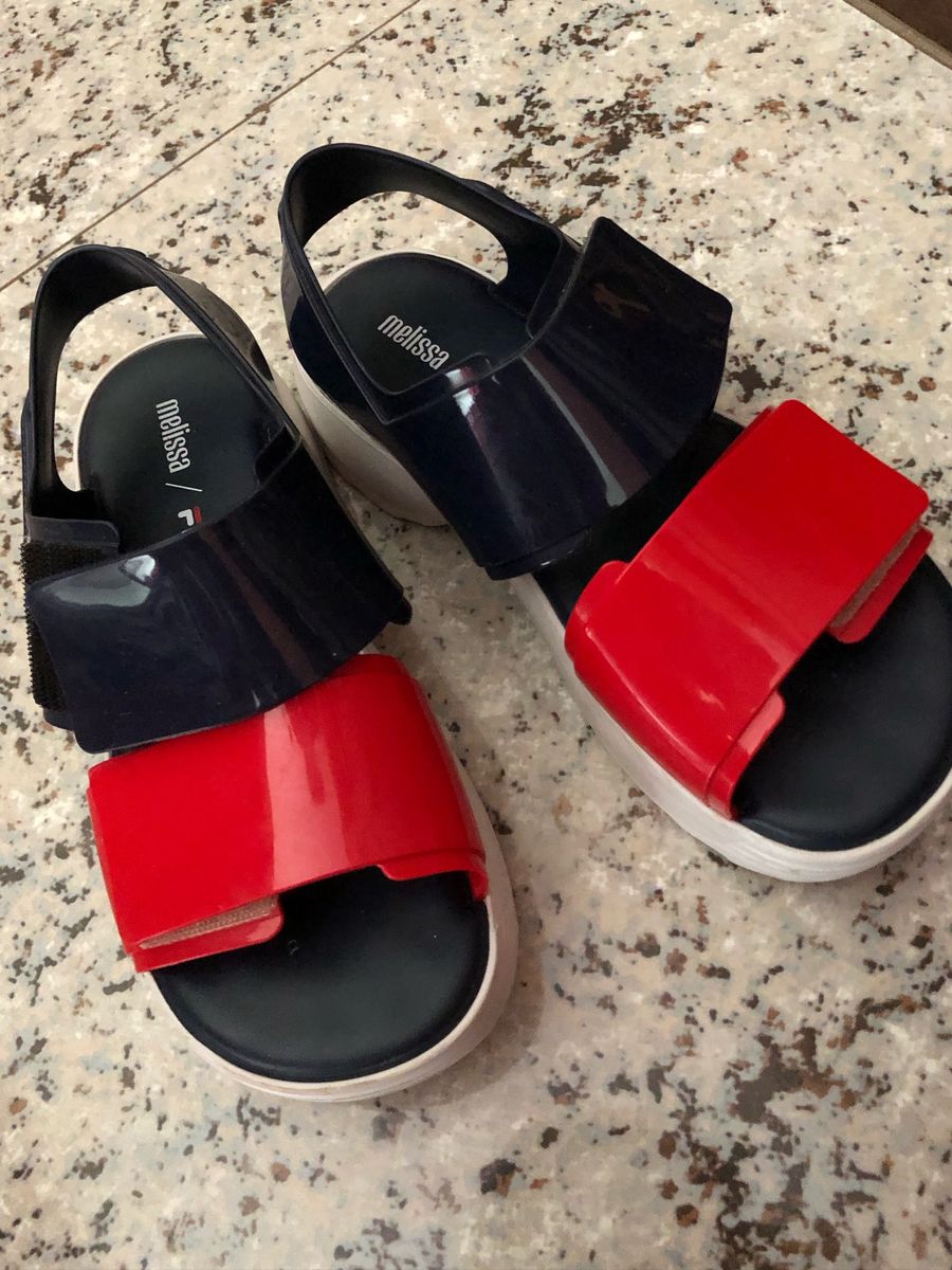 melissa fila sandals