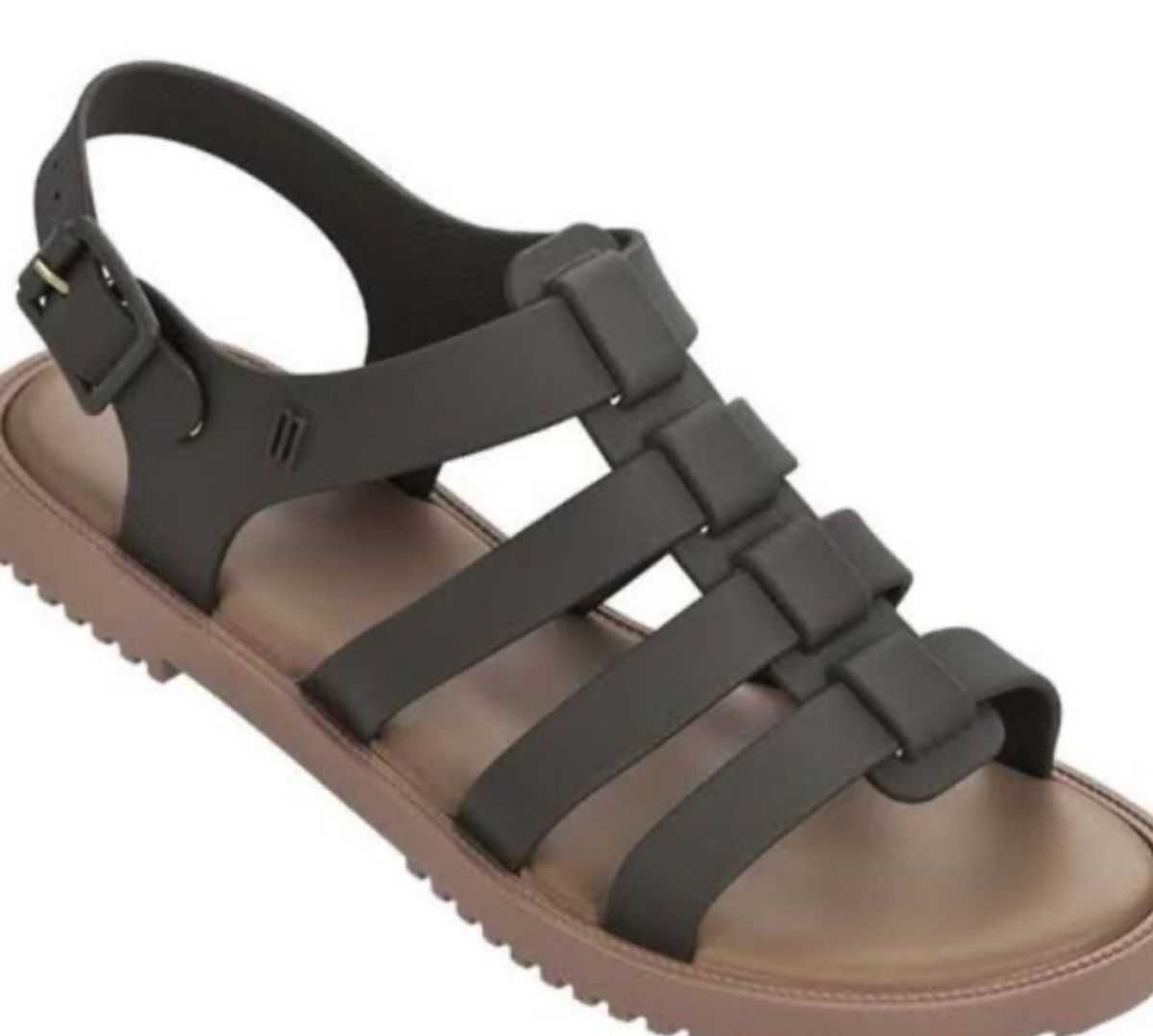 sandalia melissa verde militar