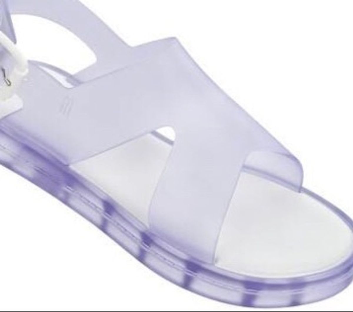 sandalia melissa transparente