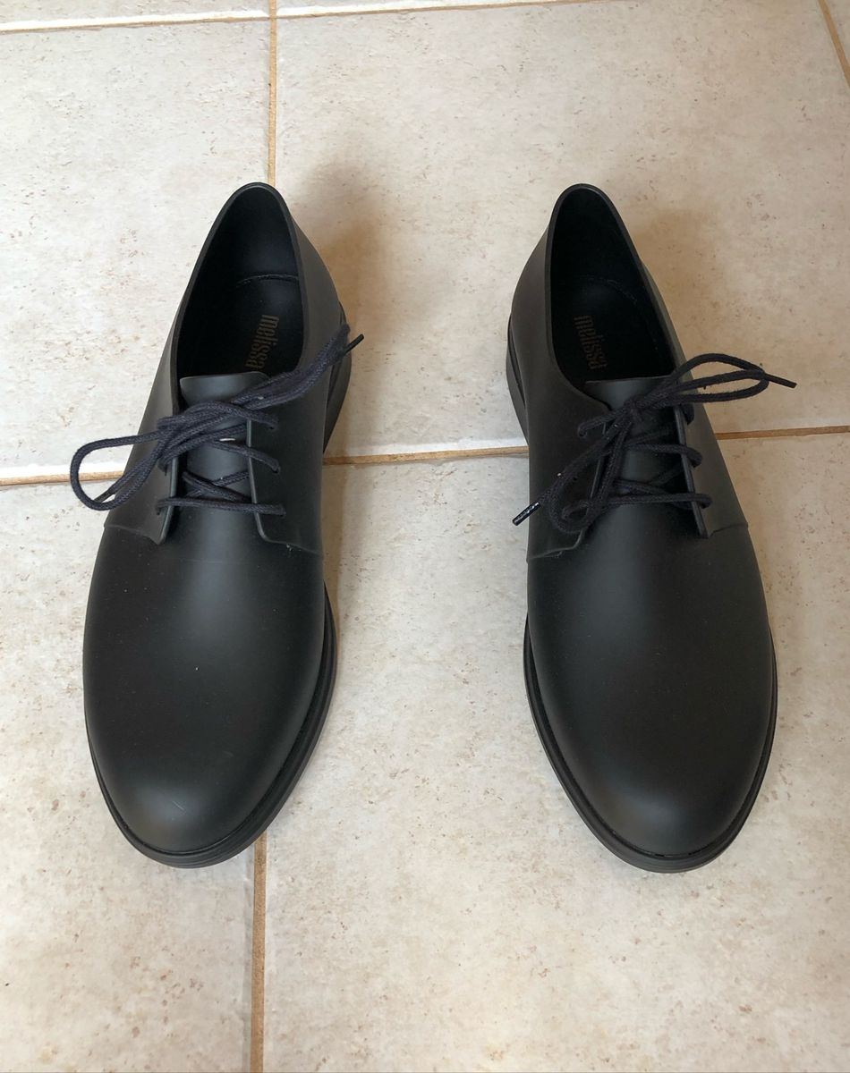 sapato preto fosco feminino