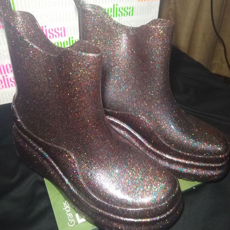 Melissa Grip Boot Glitterメリッサ melissa MELISSA GRIP BOOT