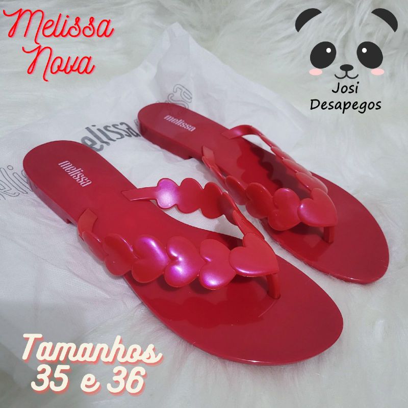 Nova rasteirinha sales da melissa 2018