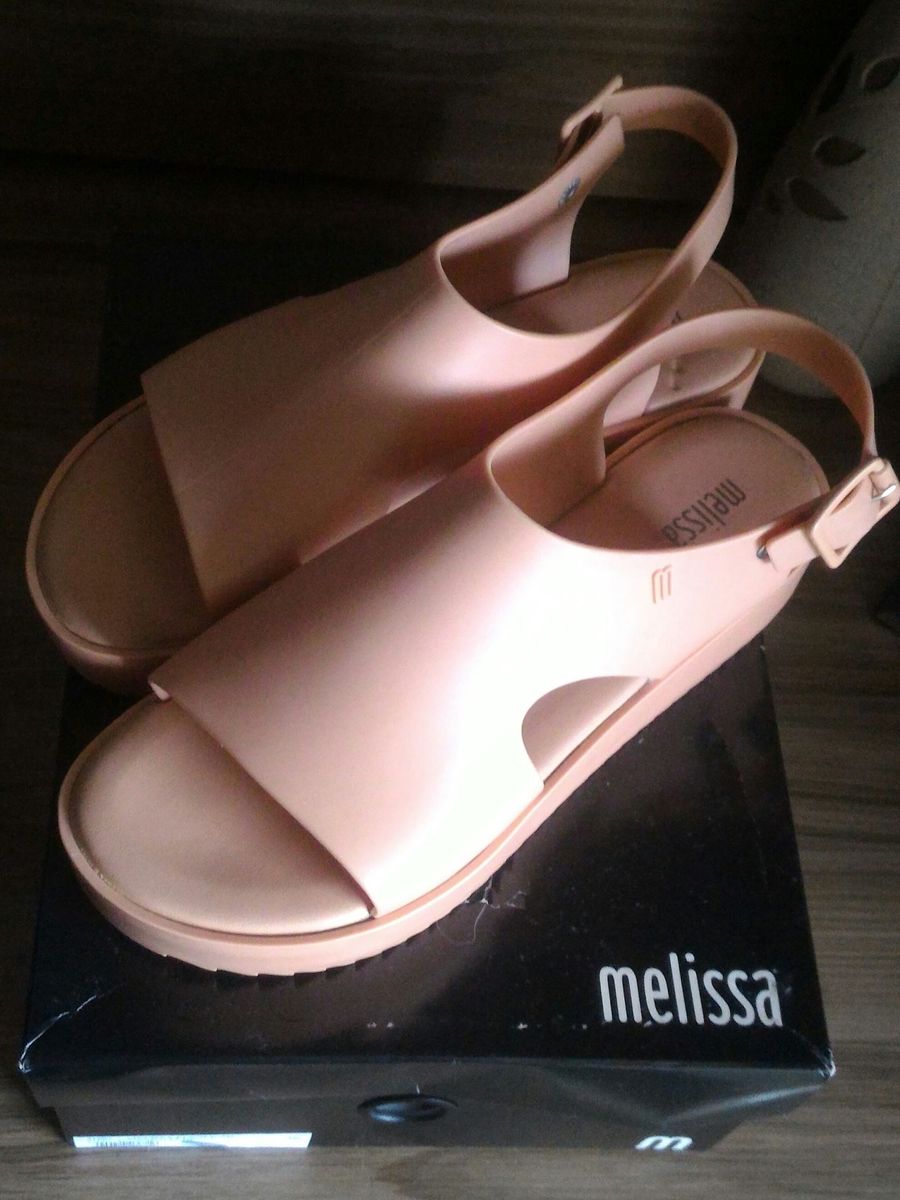 Melissa Hotness Rosa Blush Sandália Feminina Melissa Nunca Usado