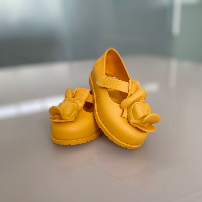 Melissa Infantil Amarela Pato Donald &Amp; Margarida Melissa