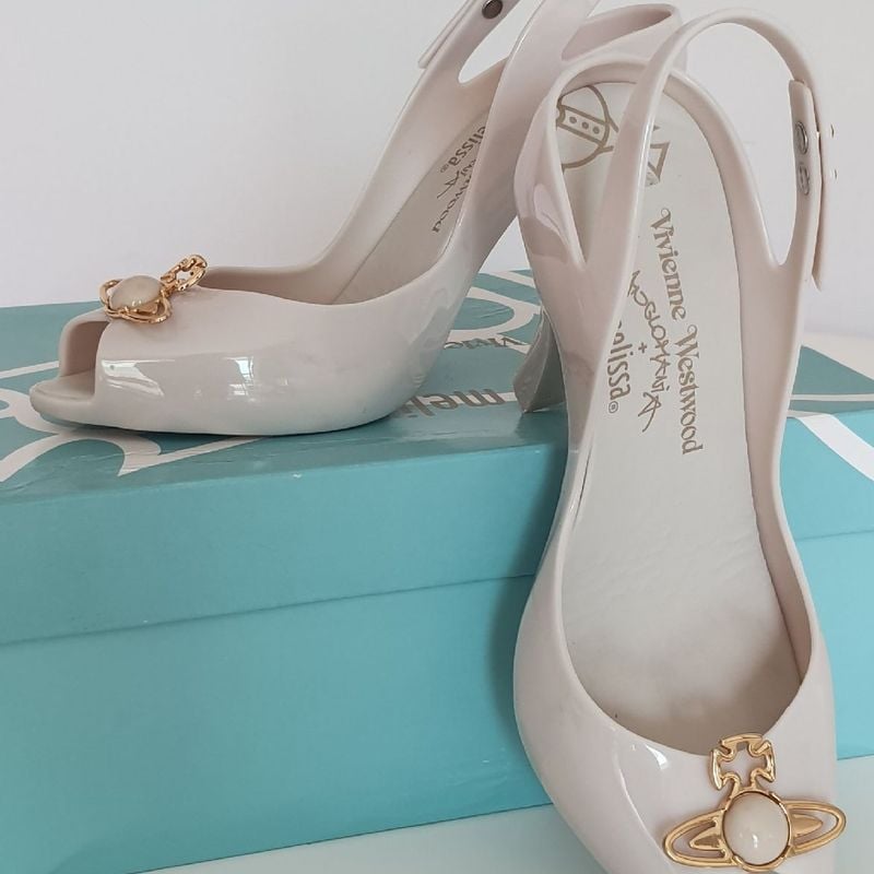 Melissa Lady Dragon Xiv Vivienne Westwood Creme 37 | Melissa Usado