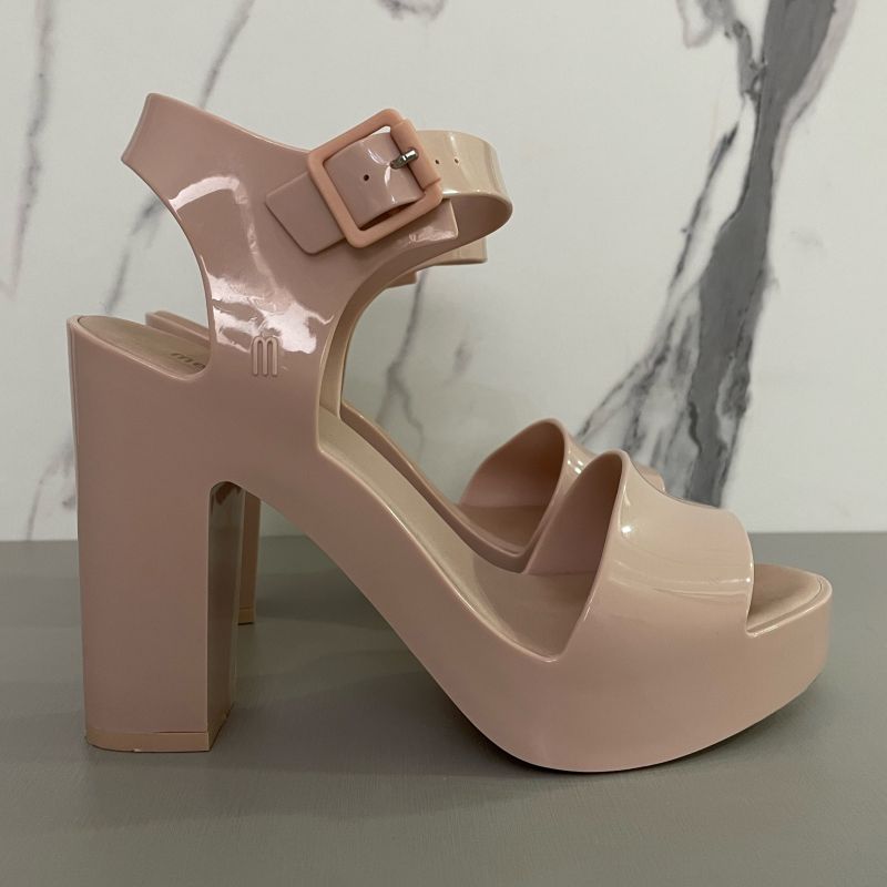 Sandal Sandalia Melissa Mar Heel Melissa Mar Sandal Chrome Store