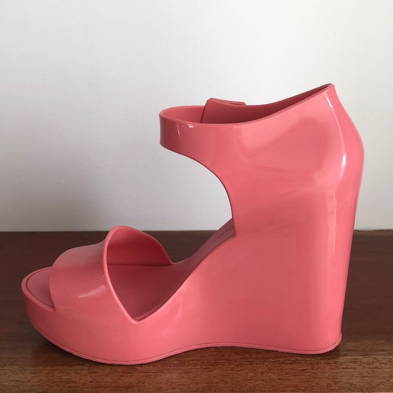 Melissa mar wedge light hot sale pink