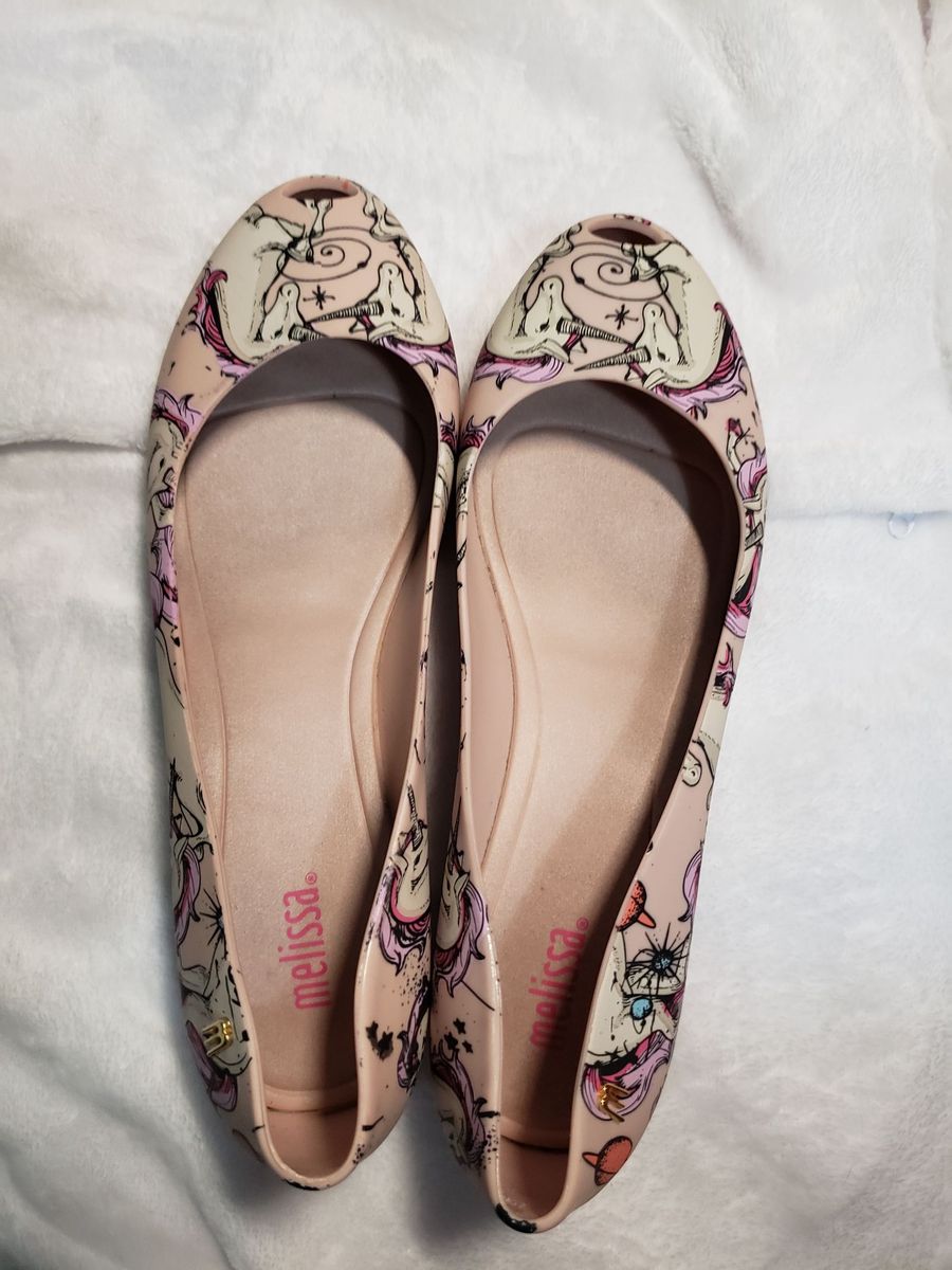 sapatilha melissa unicornio