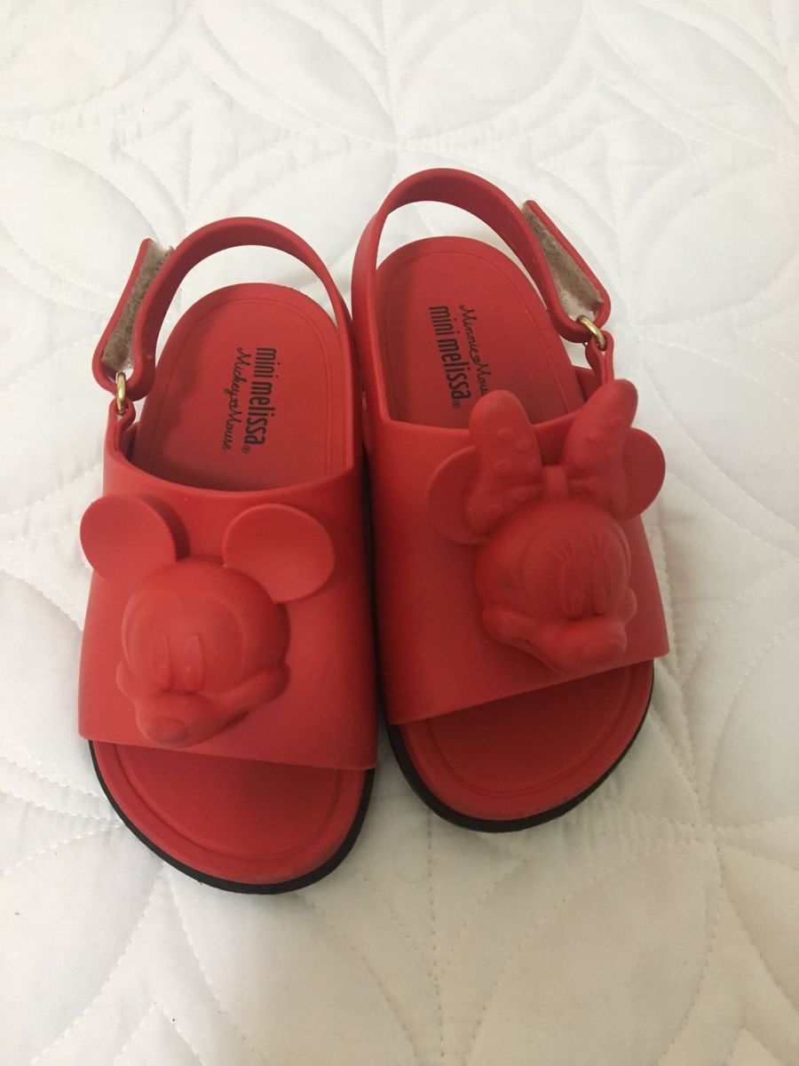 chinelo da minnie melissa