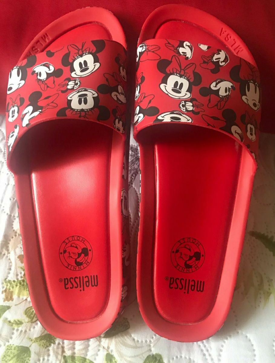 chinelo da minnie melissa