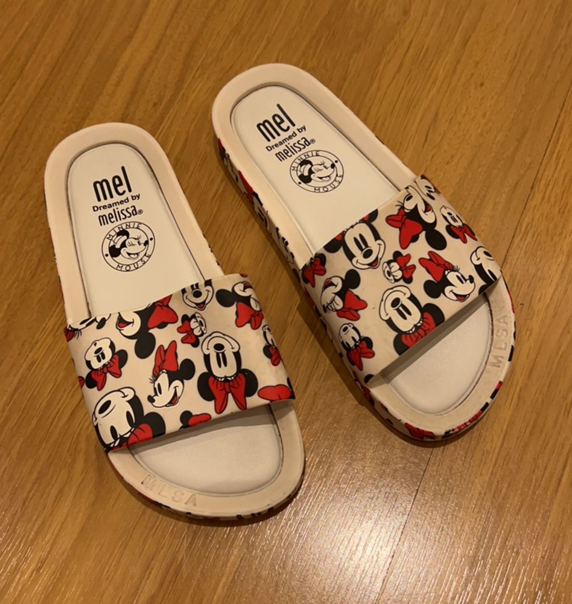 Melissa Minnie Disney Slide | Calçado Infantil para Meninas Melissa ...