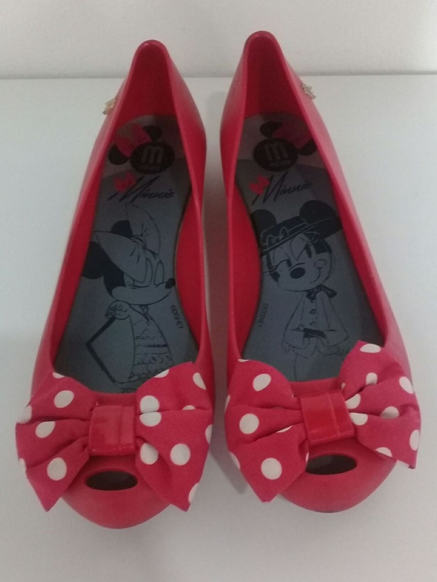 sapatilha da minnie melissa