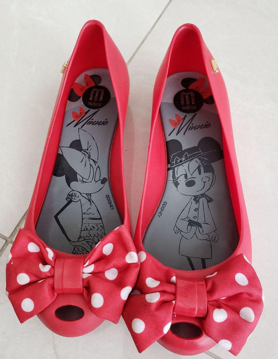sapatilha melissa minnie