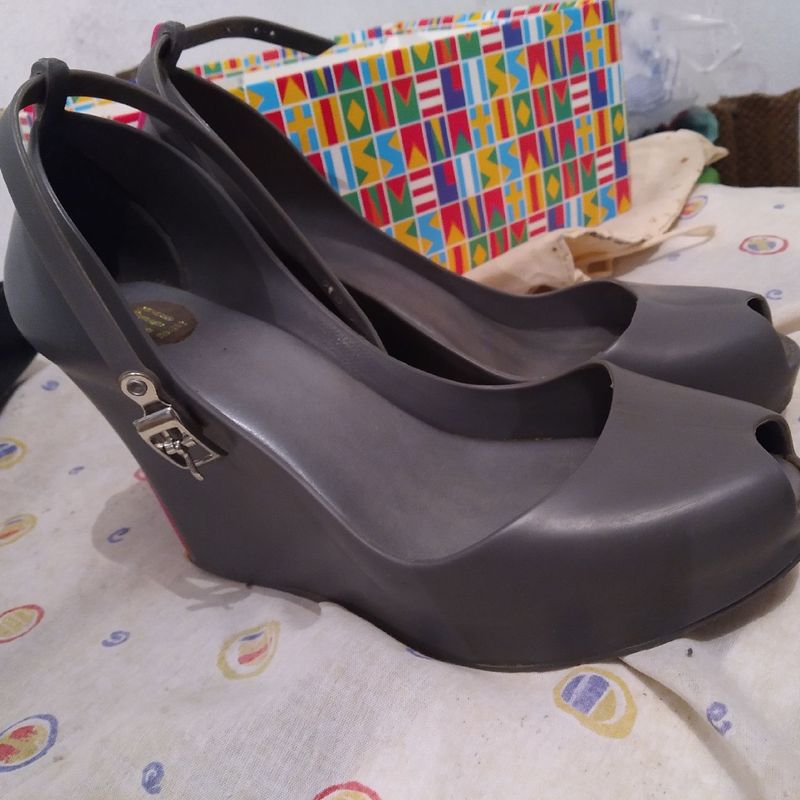 Salto Plataforma Sandalias Melissas Antigas Melissa Patchuli