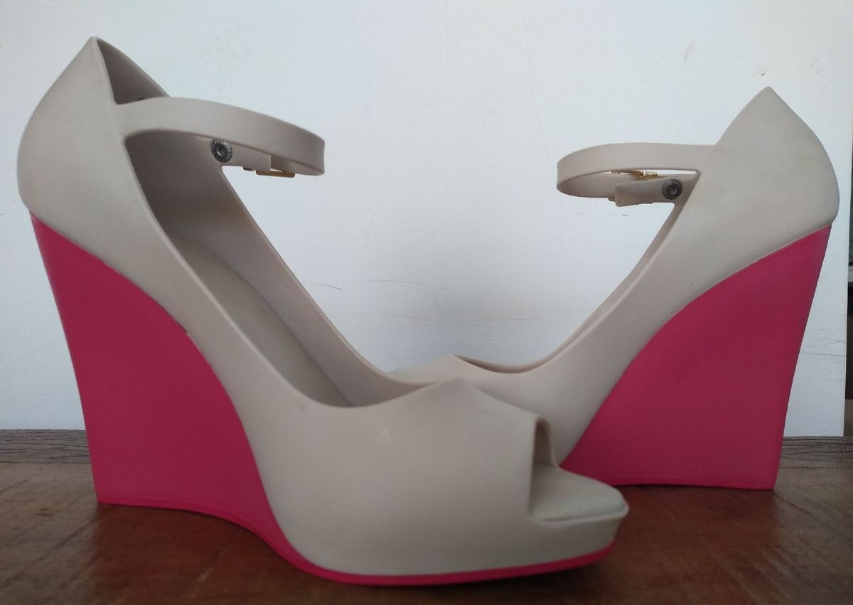 sandalia melissa plataforma