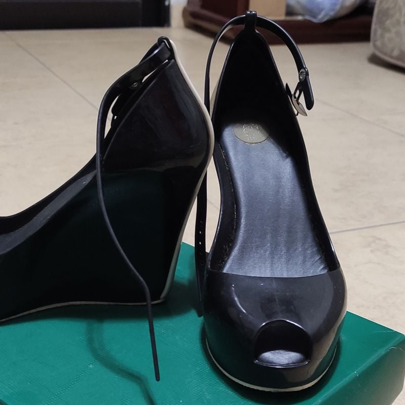 Sandalia Melissa Salto Anabela Melissa Salto Anabela Patchuli