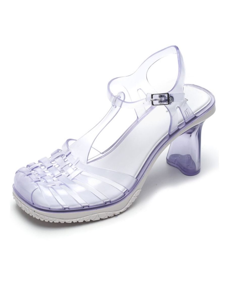 sandalia melissa vixen transparente