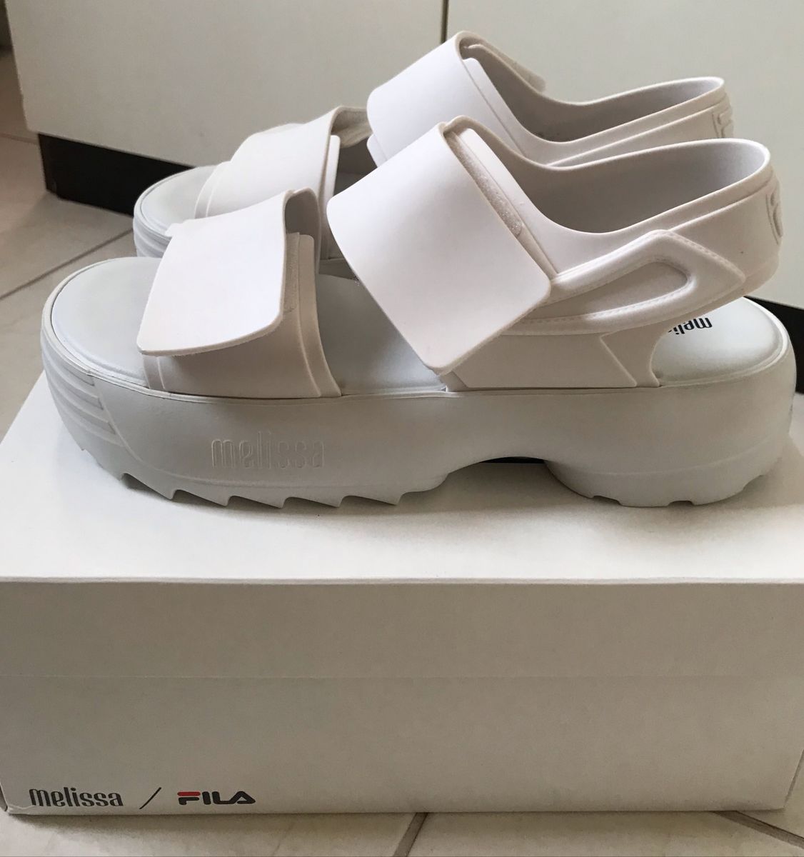 Melissa sandal hot sale fila