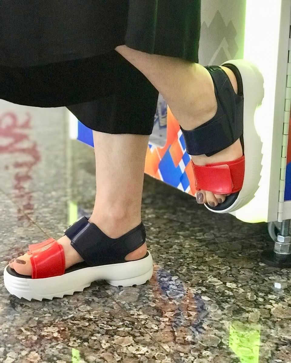 melissa fila sandal