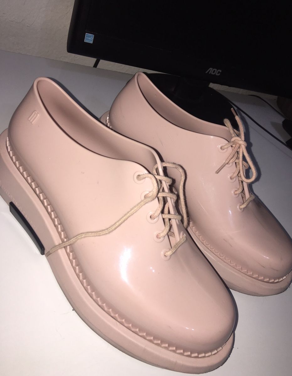 sapato melissa rosa