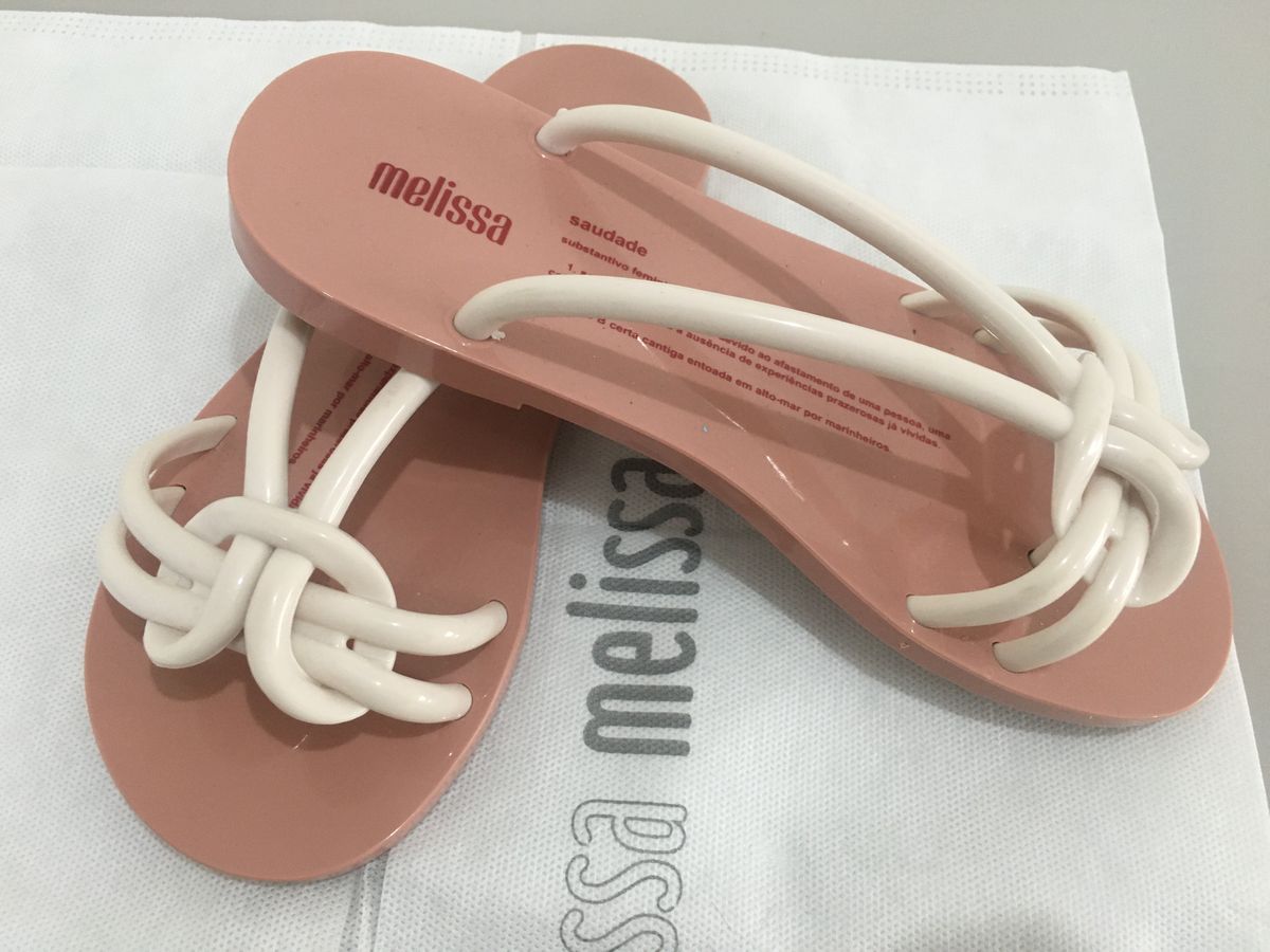 sandalia melissa saudade